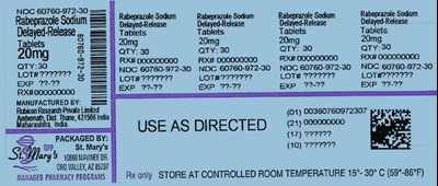 RAB - RABEPRAZOLE 60760 972 30